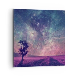 Impression sur toile - Image sur toile - Sous un ciel magique - 70x70 cm