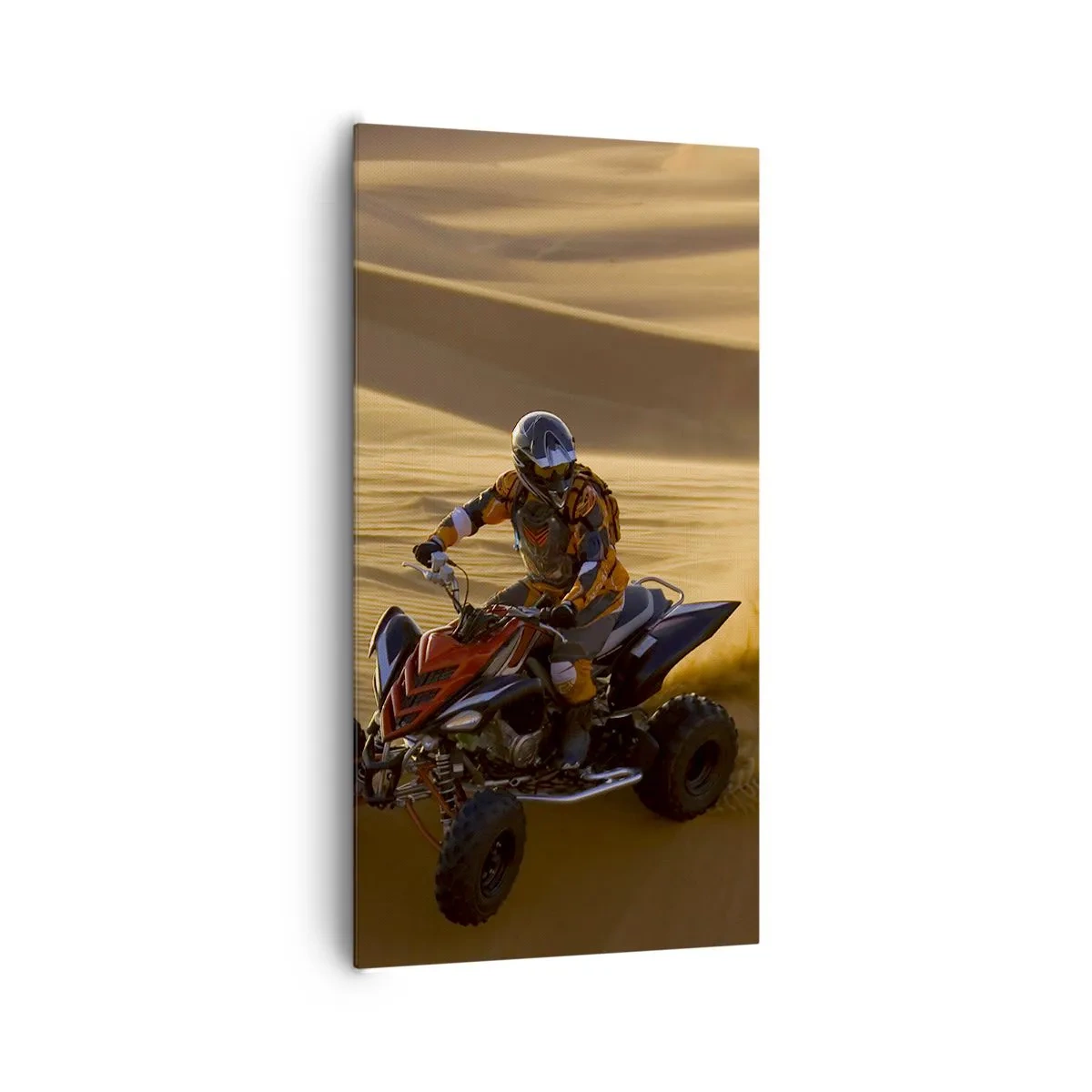 Impression sur toile - Image sur toile - Sur les vagues de sable - 65x120 cm