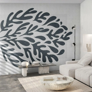 Papier Peint Photo Premium Canvas - Formes de la nature - Bohème, Minimaliste, Moderne - 250x175 cm