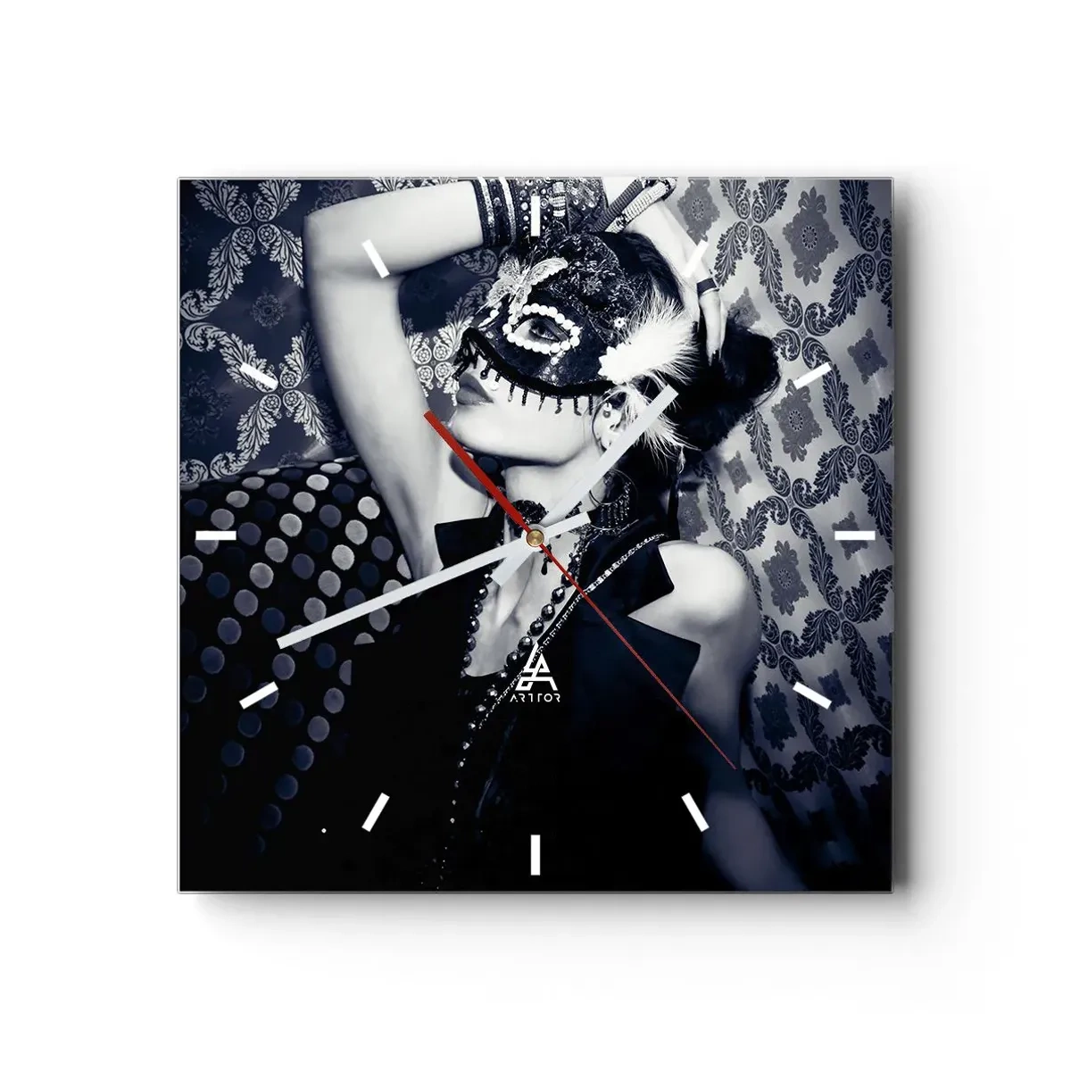 Horloge murale - Pendule murale - Décorations, ornements, motifs… - 40x40 cm