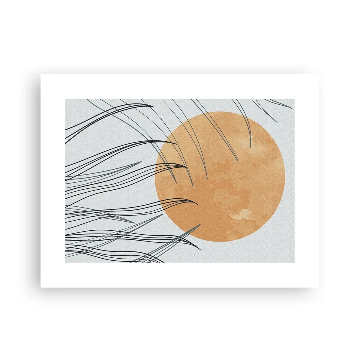 Affiche - Poster - Toujours vers le soleil - 40x30 cm