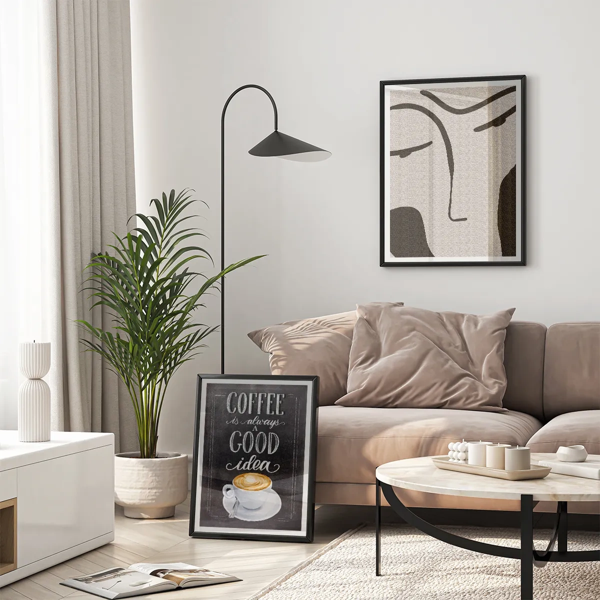 I need coffee - Inspiration pour le salon