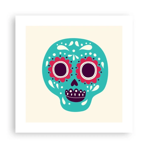 Affiche - Poster - La vie – du plaisir jusqu'à la mort - 40x40 cm