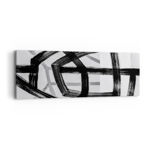 Impression sur toile - Image sur toile - Profondeur du bâtiment - 90x30 cm