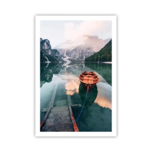 Affiche - Poster - Le rêve calme de la montagne - 61x91 cm