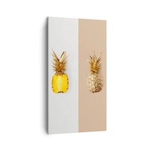 Impression sur toile - Image sur toile - Ananas pour nous - 45x80 cm