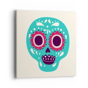 Impression sur toile - Image sur toile - La vie – du plaisir jusqu'à la mort - 40x40 cm