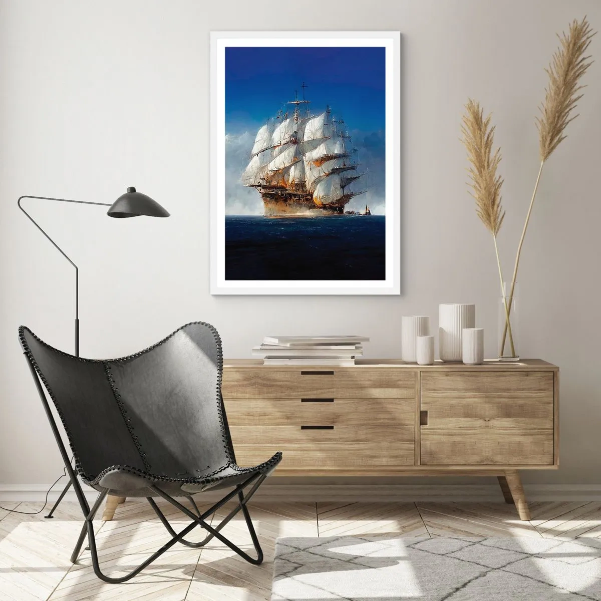 Affiche dans un cadre blanc - Poster - La grande gloire ! - 30x40 cm