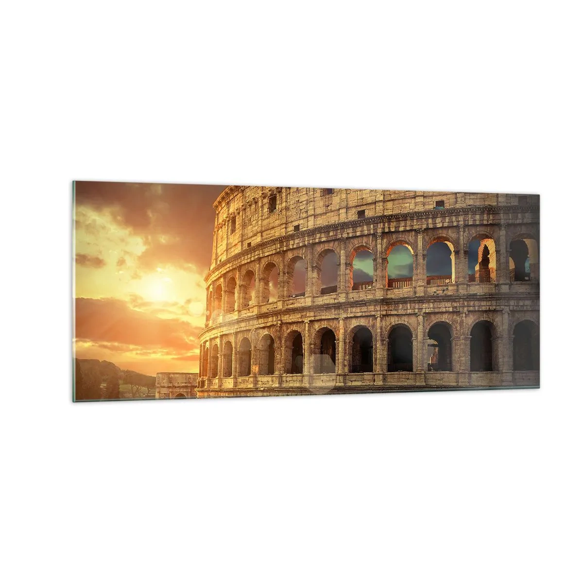 Impression sur verre - Image sur verre - Une impression colossale - 100x40 cm