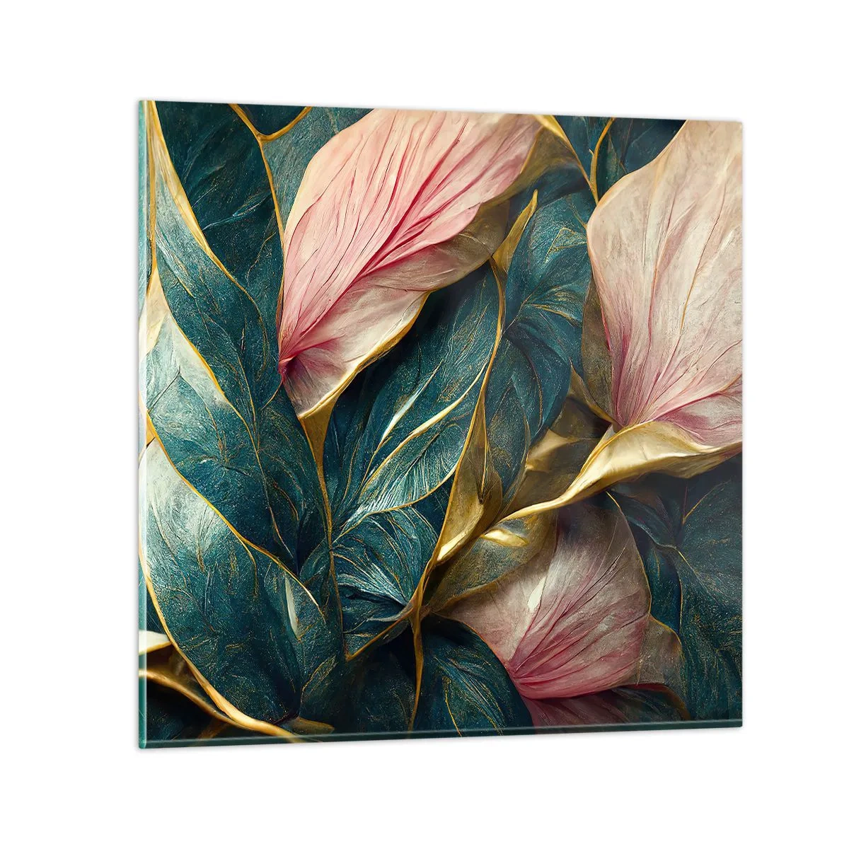 Impression sur verre - Image sur verre - Élégance et style naturels - 70x70 cm