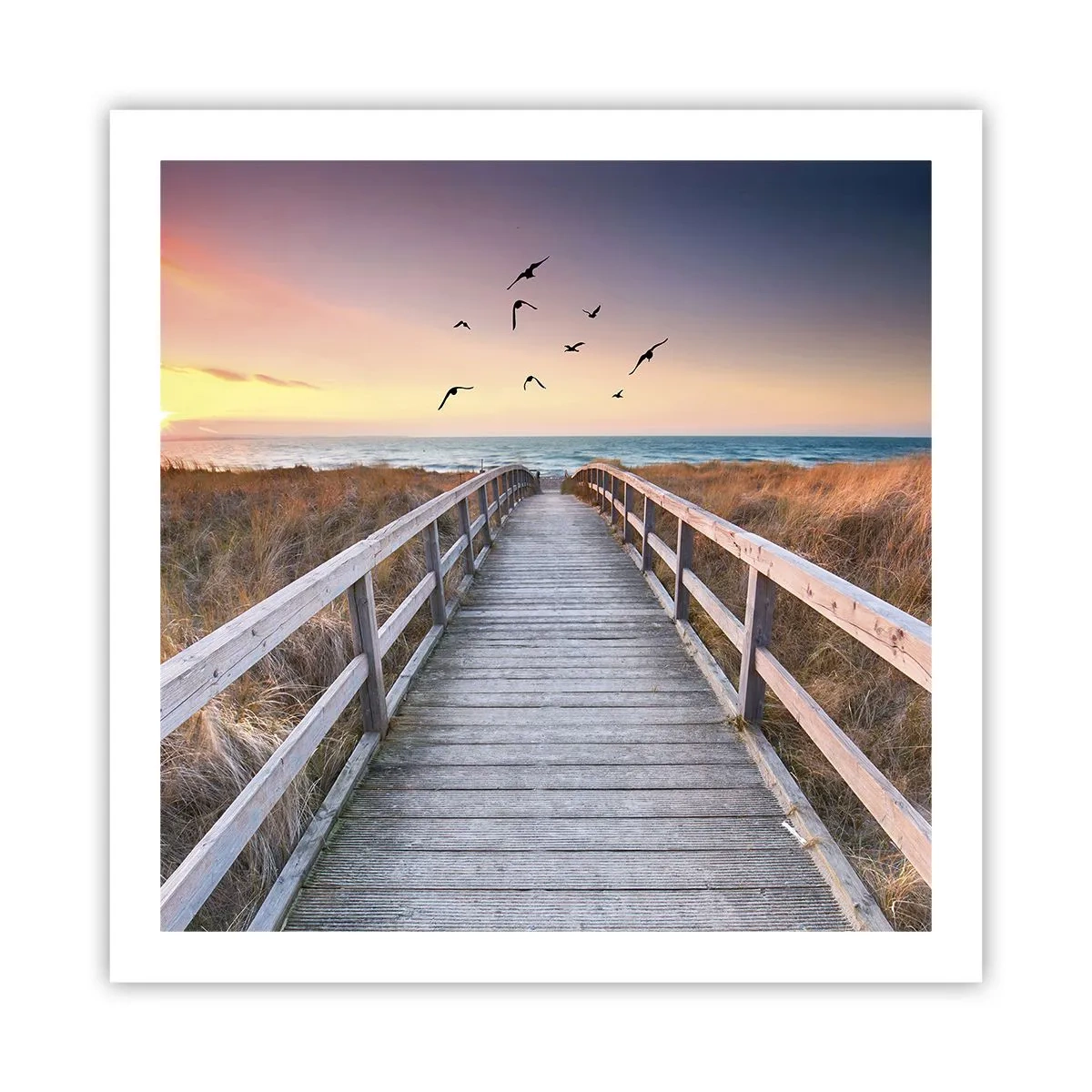 Affiche - Poster - Envol des espaces - 60x60 cm