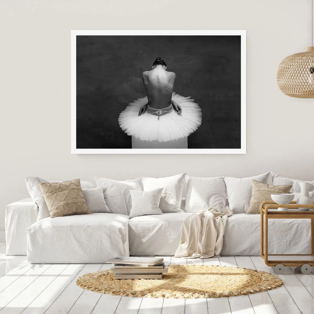 Affiche - Poster - C'est justement en train de fleurir - 50x40 cm