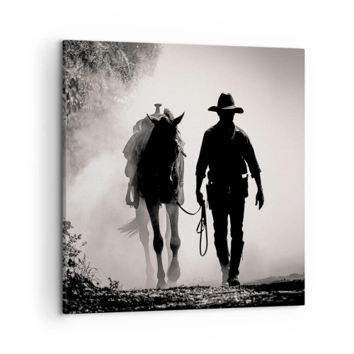 Impression sur toile - Image sur toile - Matinée texane - 50x50 cm