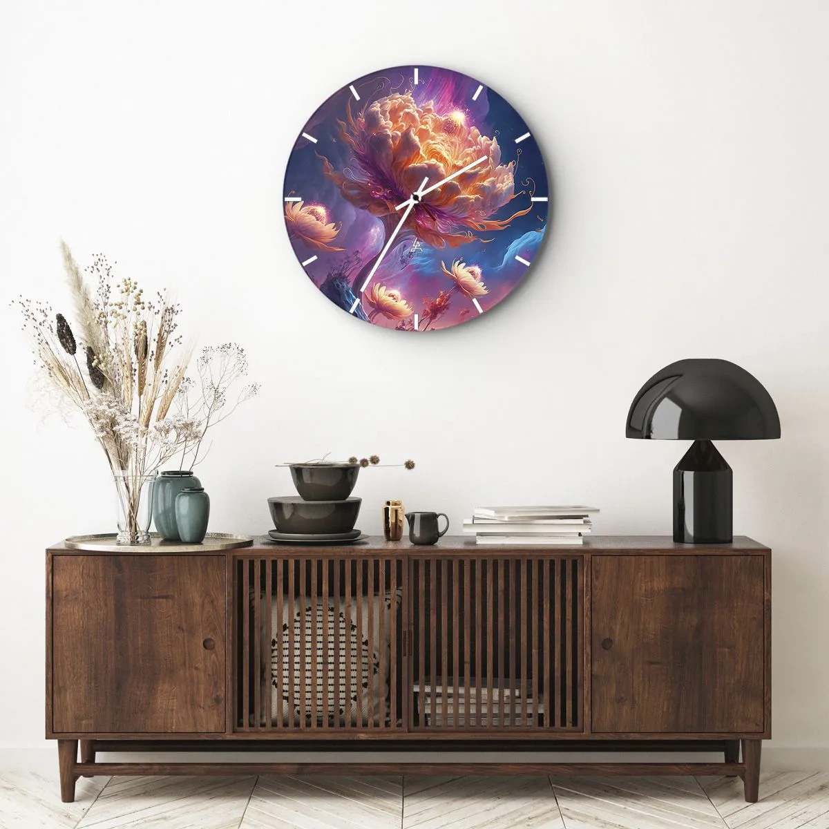 Horloge murale - Pendule murale - Un autre monde - 30x30 cm