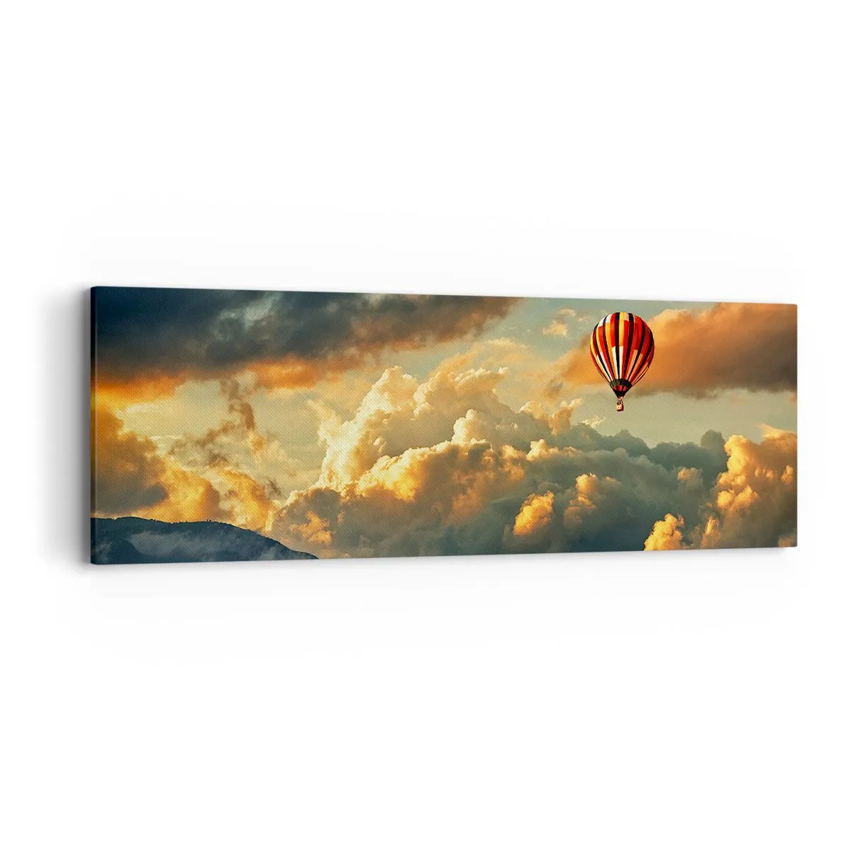 Impression sur toile - Image sur toile - Je vole parce que je veux - 90x30 cm