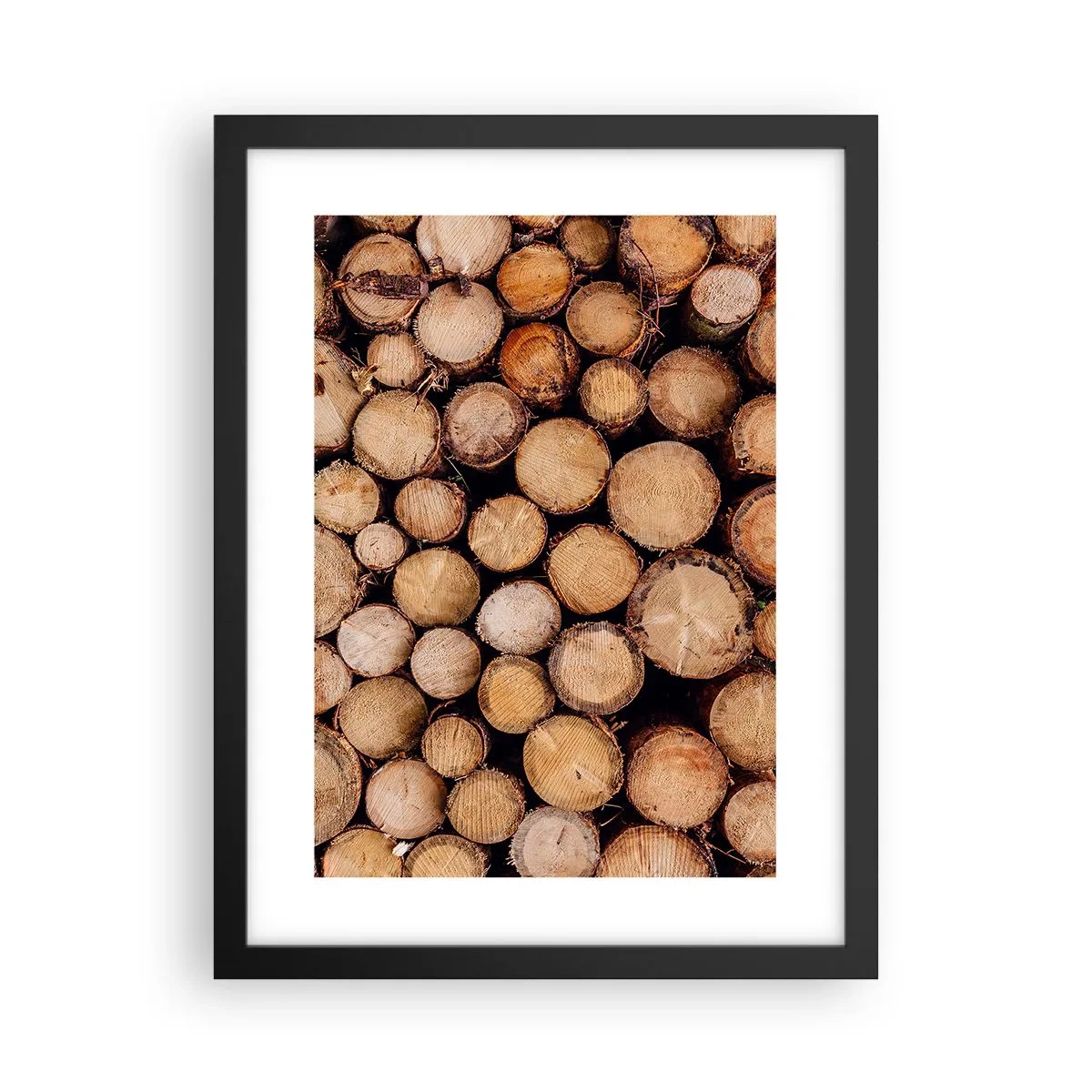 Affiche dans un cadre noir - Poster - Nouveau commencement - 30x40 cm