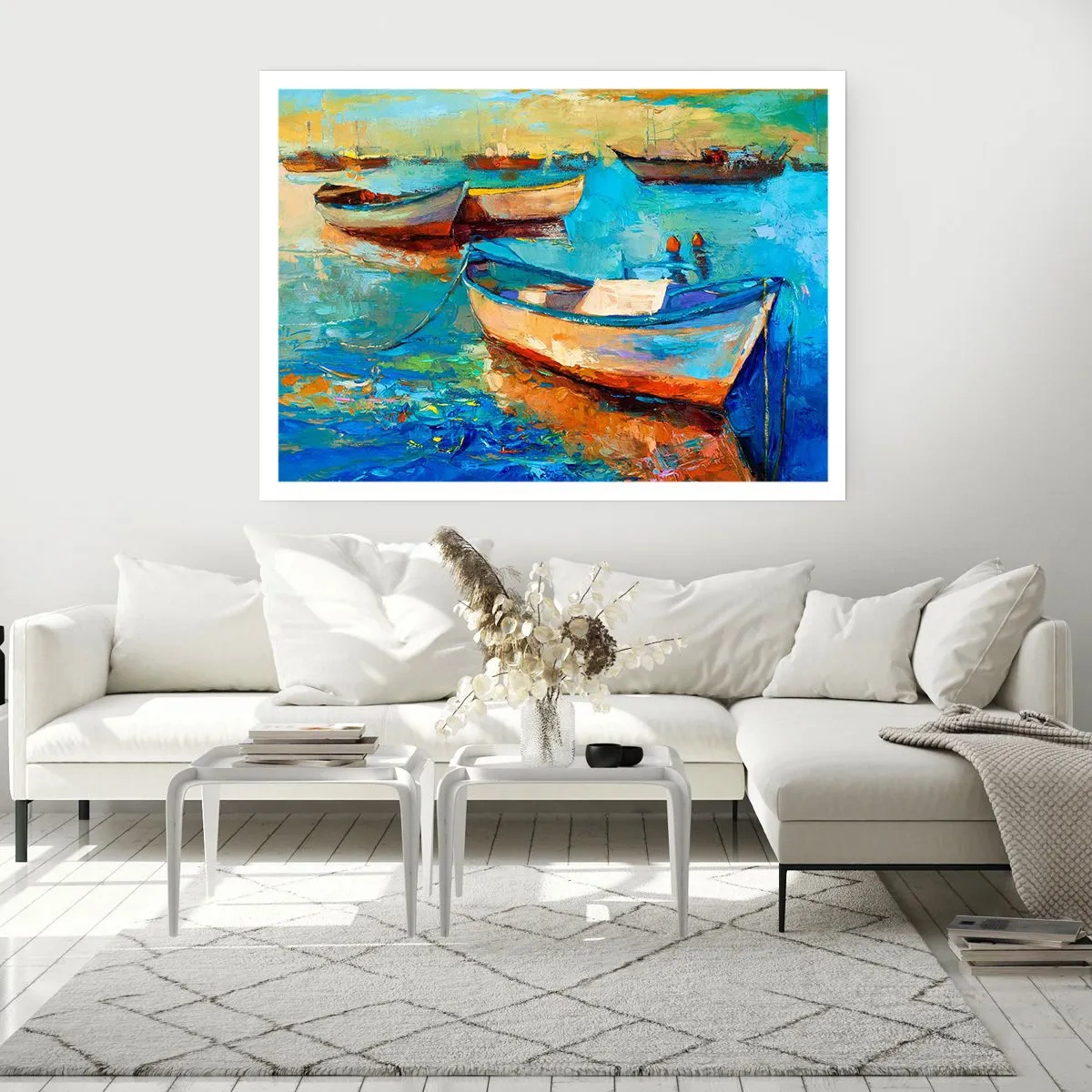 Affiche - Poster - Dans la baie du sud - 70x50 cm