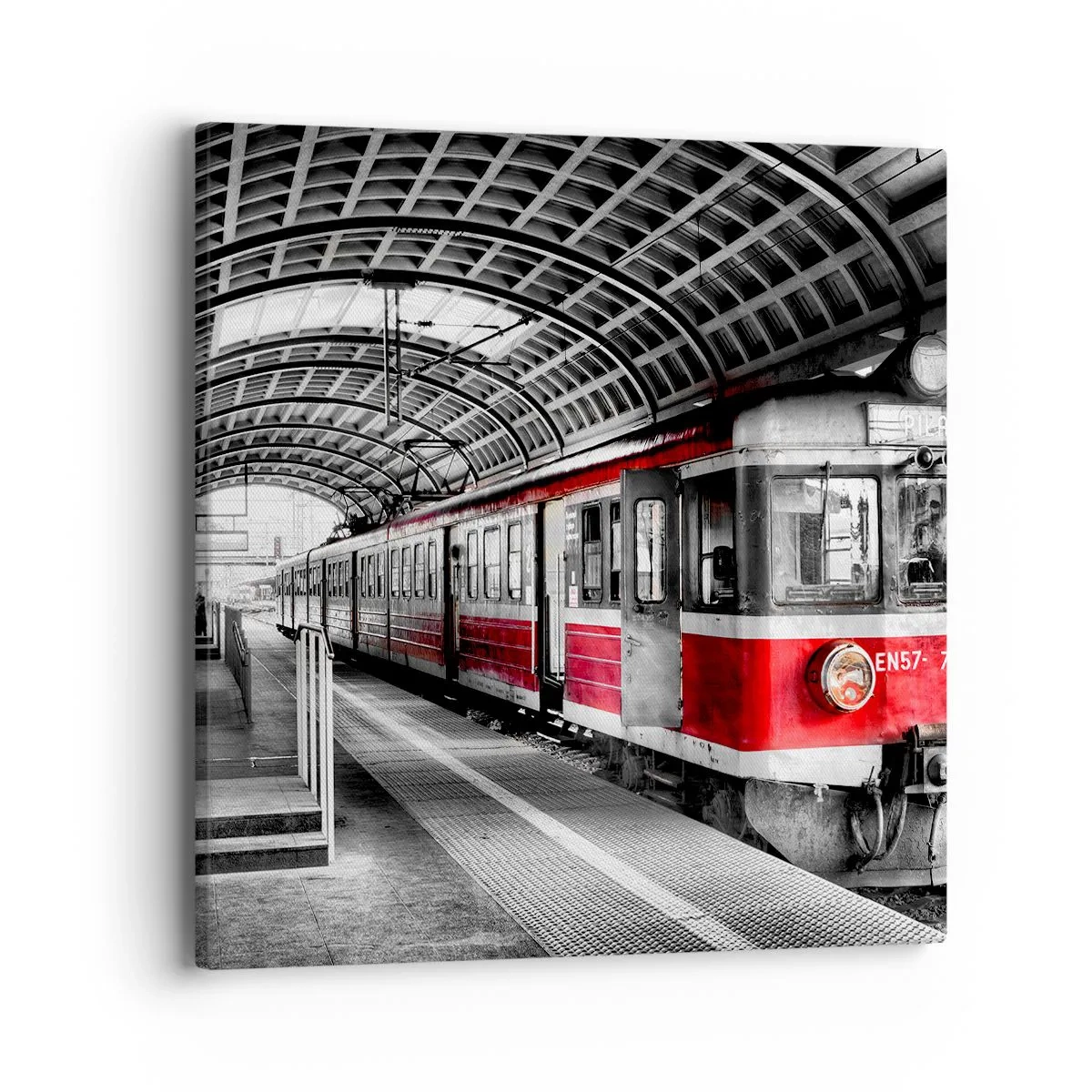 Impression sur toile - Image sur toile - C'est peut-être le voyage de votre vie ? - 40x40 cm