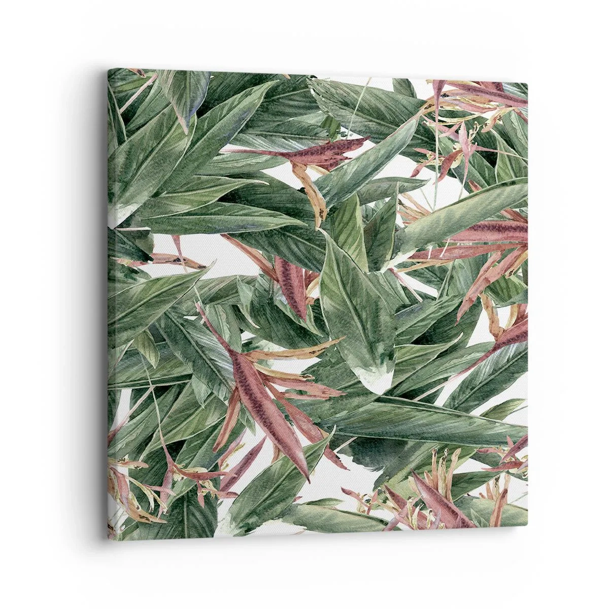 Impression sur toile - Image sur toile - Arbuste émeraude-lilas - 30x30 cm
