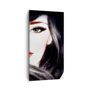 Impression sur toile - Image sur toile - Aspect saphir - 55x100 cm