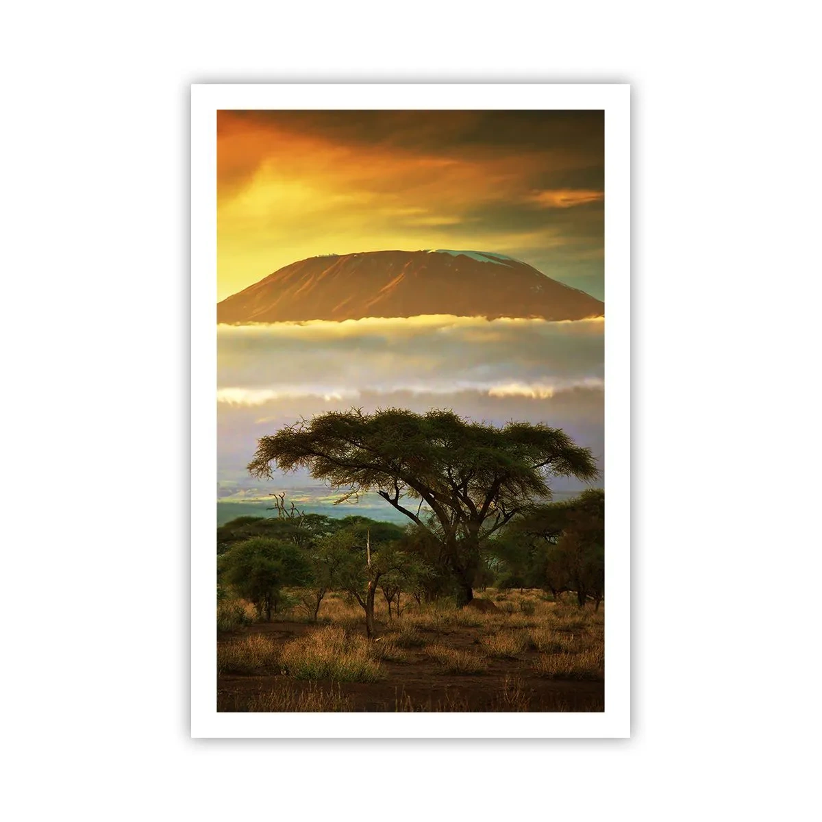 Affiche - Poster - Un rêve de voyageur - 61x91 cm