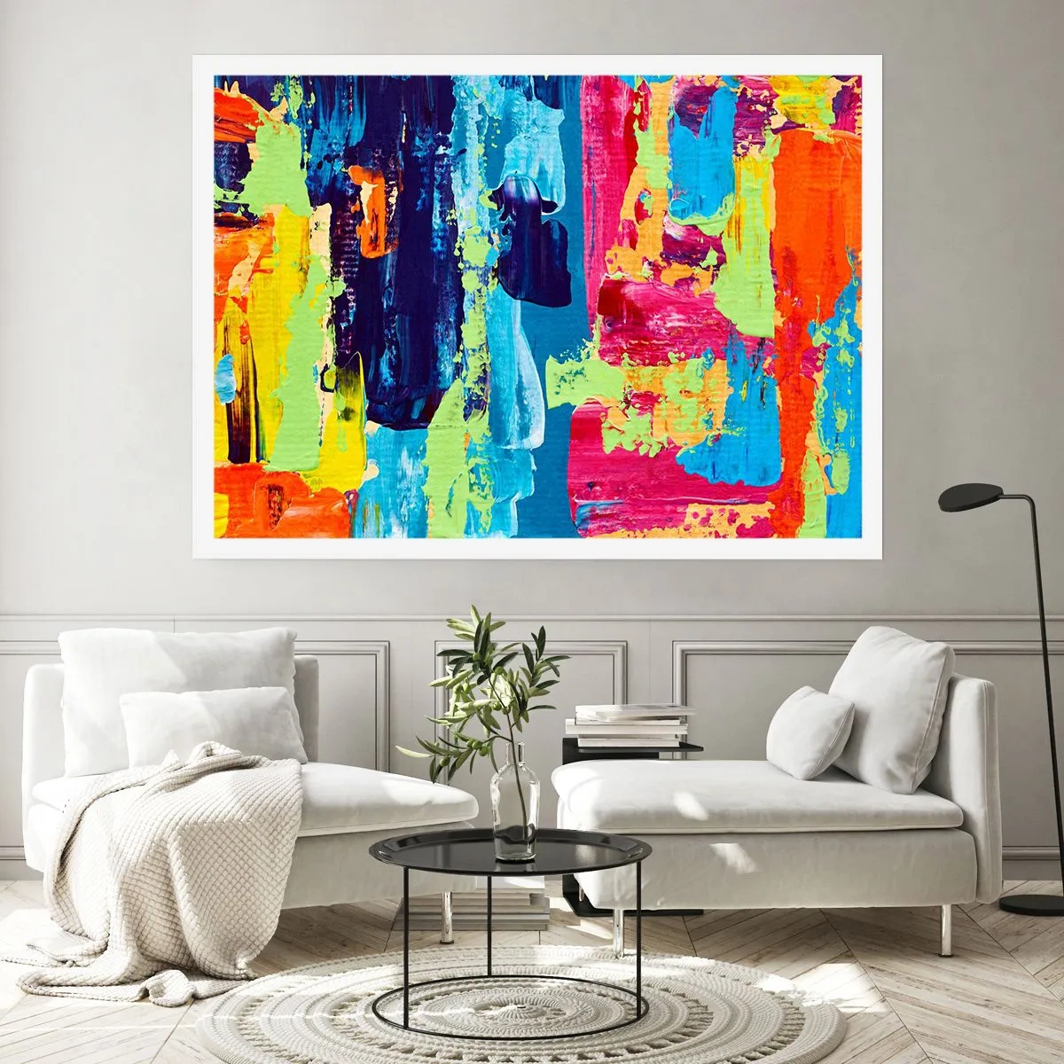 Affiche - Poster - La vie est belle! - 50x40 cm