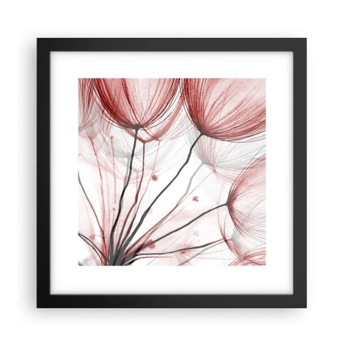 Affiche dans un cadre noir - Poster - Avant le départ - 30x30 cm