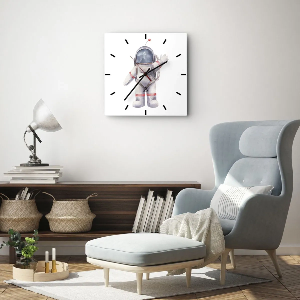 Horloge murale - Pendule murale - C'est tout pour le moment! - 30x30 cm