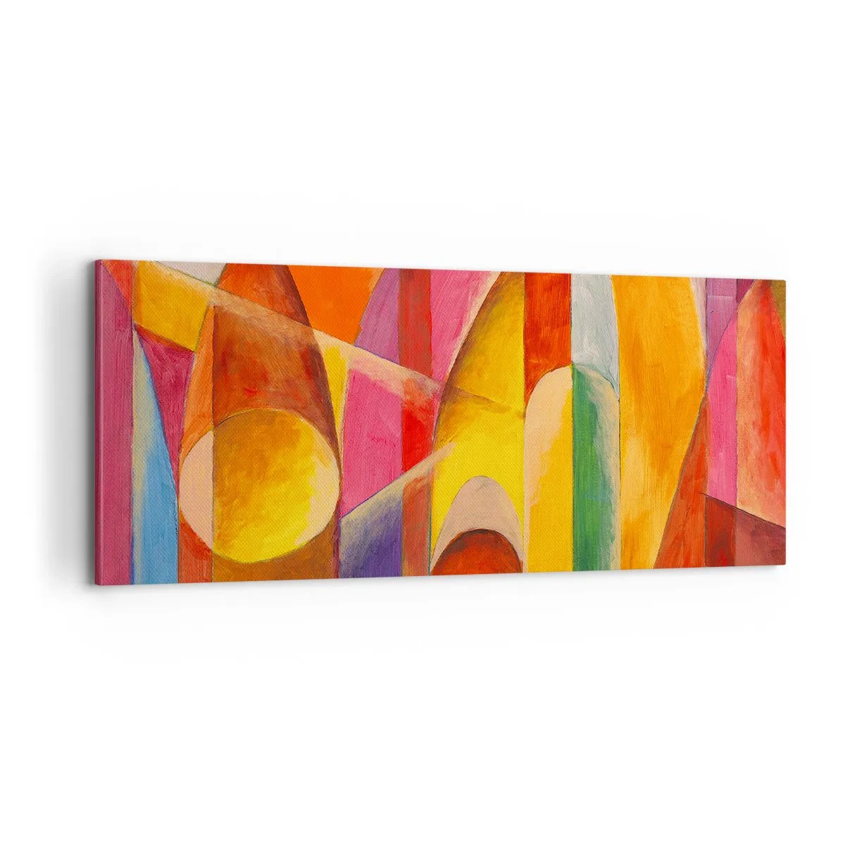 Impression sur toile - Image sur toile - Cathédrale du soleil - 100x40 cm