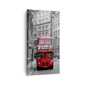 Impression sur toile - Image sur toile - La vie de tous les jours ne doit pas être grise - 55x100 cm