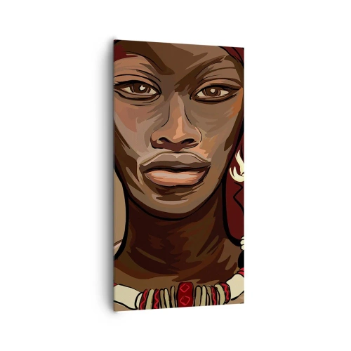 Impression sur toile - Image sur toile - Vénus d'ébène - 65x120 cm