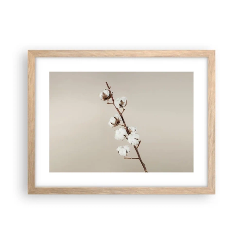 Affiche dans un chêne clair - Poster - A la source de la douceur - 40x30 cm