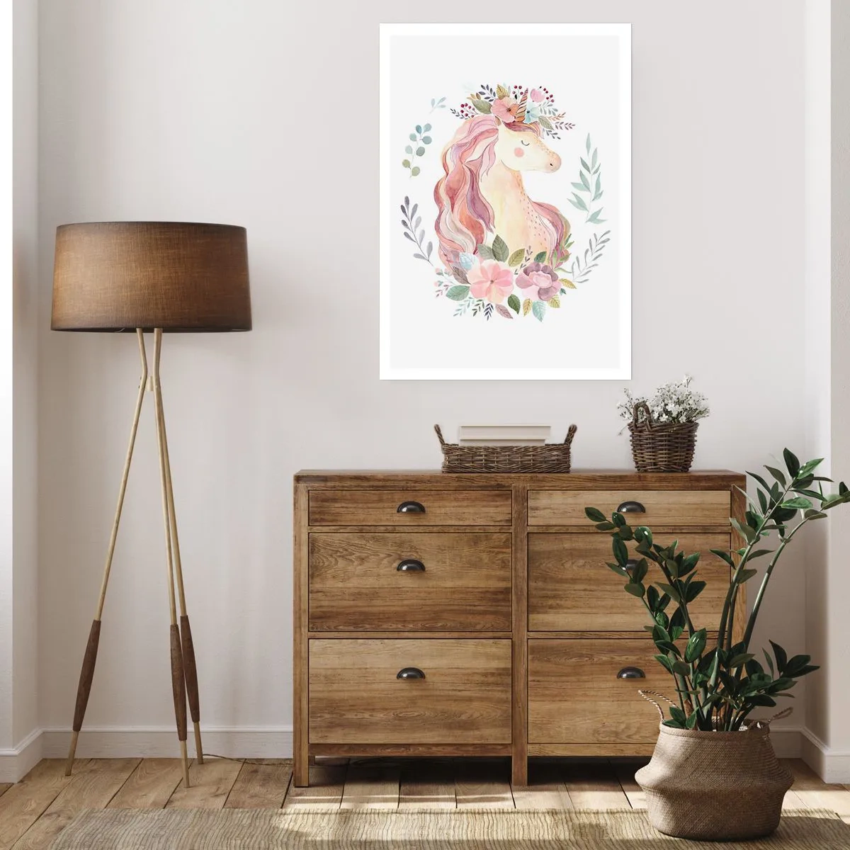 Affiche - Poster - Invitation au monde des contes de fées - 40x50 cm