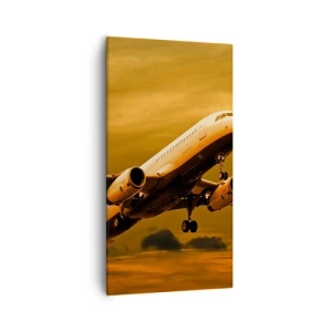 Impression sur toile - Image sur toile - Vol vers le soleil - 55x100 cm