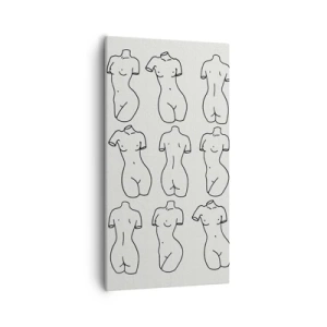 Impression sur toile - Image sur toile - Seulement Vénus - 55x100 cm