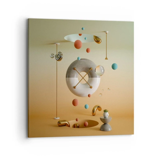 Impression sur toile - Image sur toile - Tout peut arriver - 70x70 cm