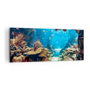 Impression sur toile - Image sur toile - Tu ne l'as même pas rêvé - 100x40 cm