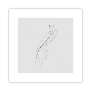 Affiche - Poster - Juste une promesse - 30x30 cm