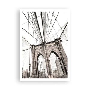 Affiche - Poster - Cathédrale New Yorkaise - 70x100 cm
