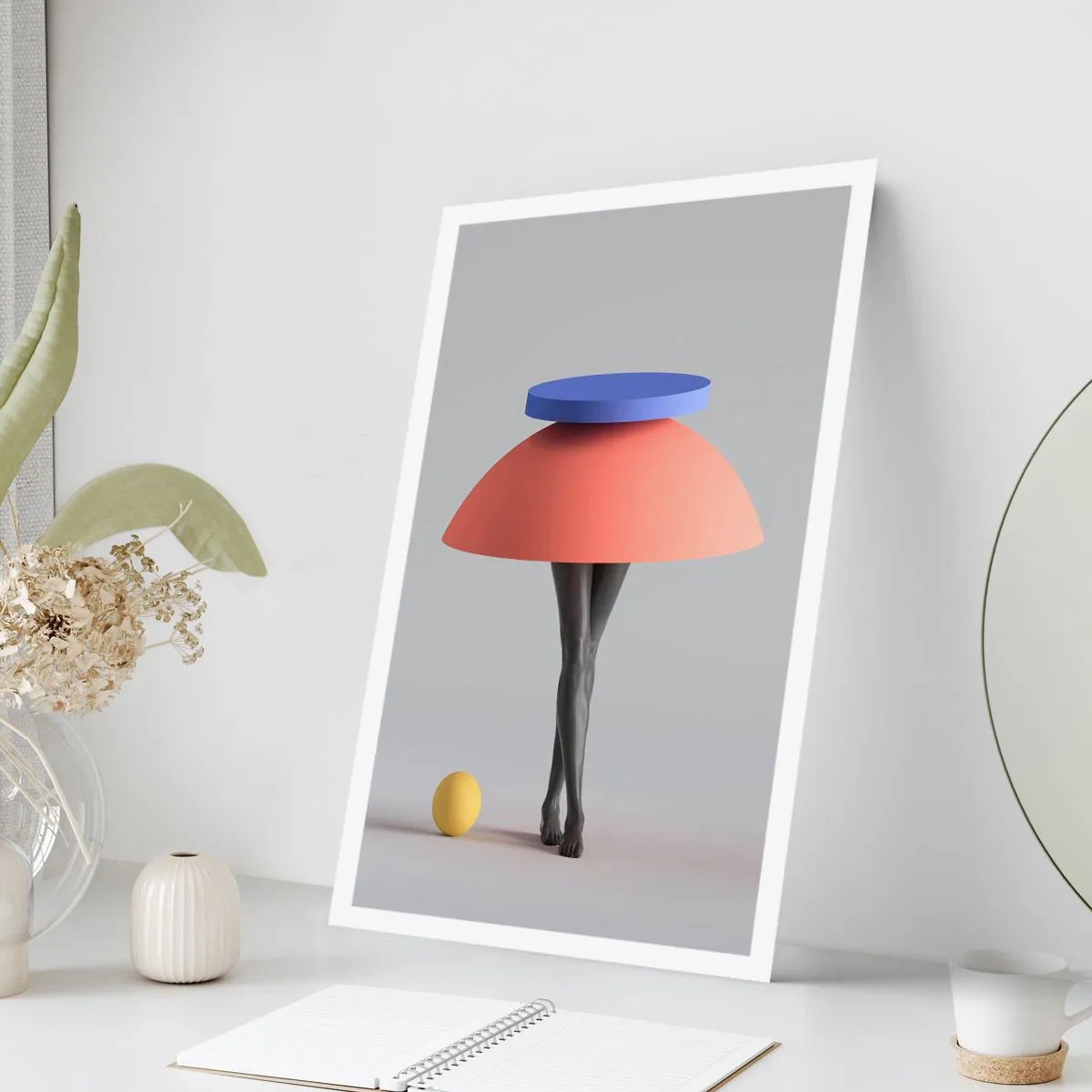 Affiche - Poster - Composition surréaliste - 40x50 cm