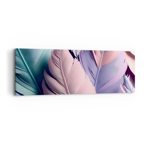 Impression sur toile - Image sur toile - Oiseau chic - 90x30 cm