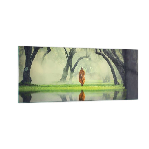 Impression sur verre - Image sur verre - En route vers l'illumination - 100x40 cm