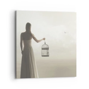 Impression sur toile - Image sur toile - Soi libre - 70x70 cm