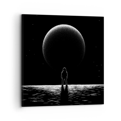 Impression sur toile - Image sur toile - Face à face - 70x70 cm