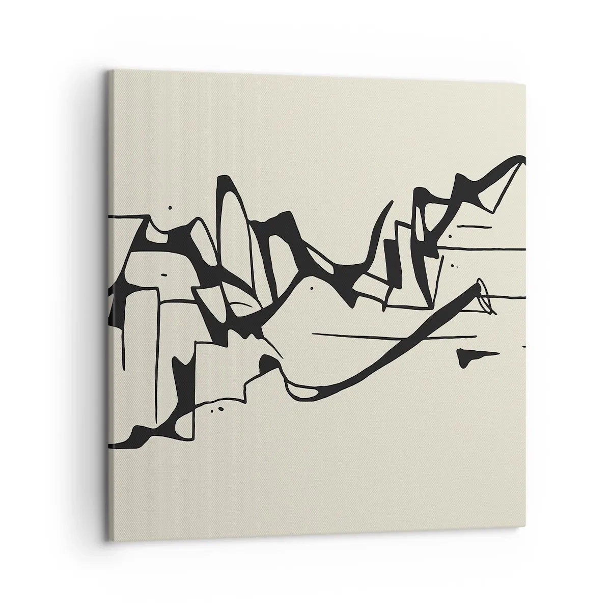 Impression sur toile - Image sur toile - Peut-être un paysage - 50x50 cm