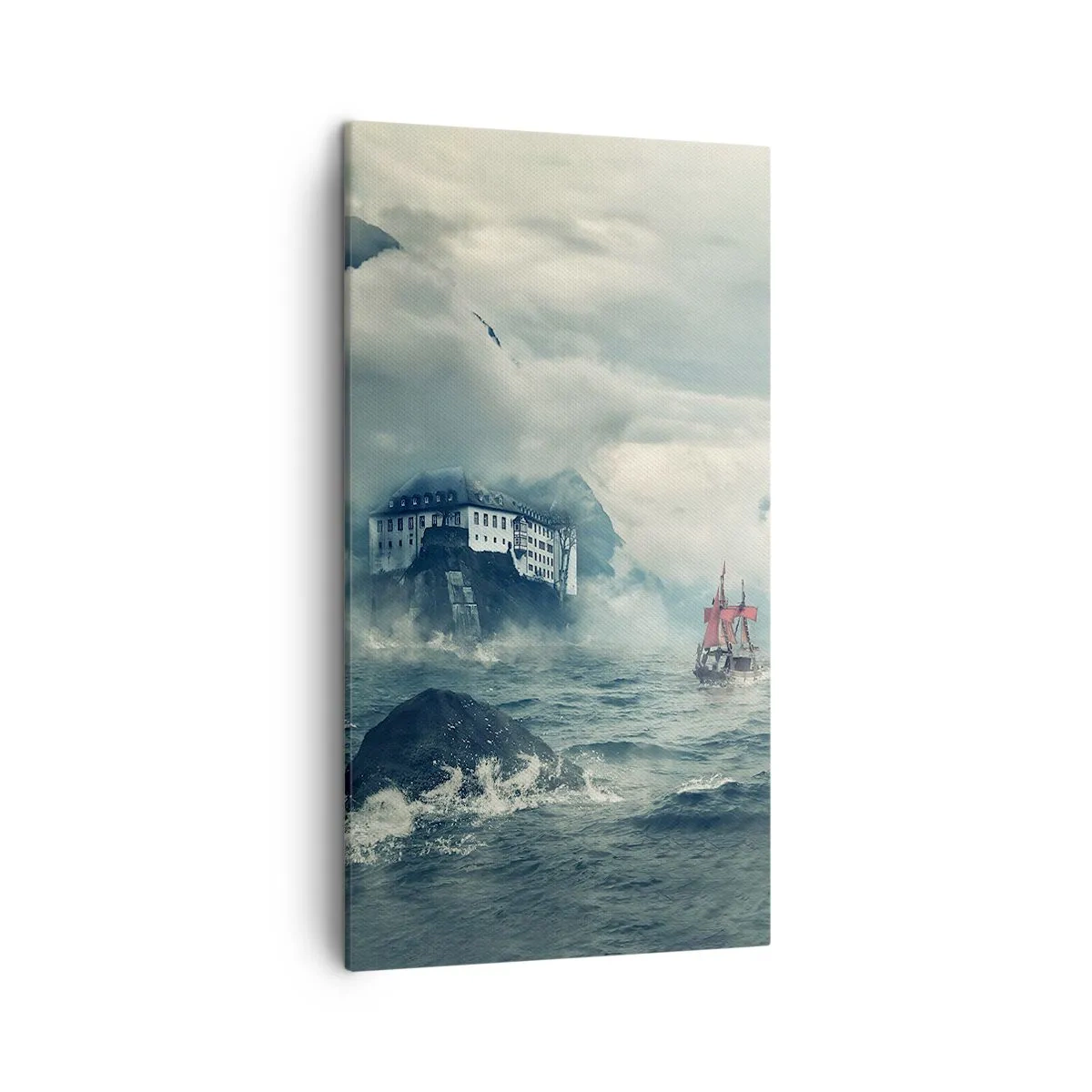 Impression sur toile - Image sur toile - Dans l'eau magique - 45x80 cm