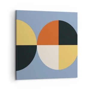 Impression sur toile - Image sur toile - Regarde et compte - 50x50 cm