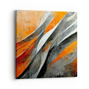 Impression sur toile - Image sur toile - Chaleur et froid - 30x30 cm