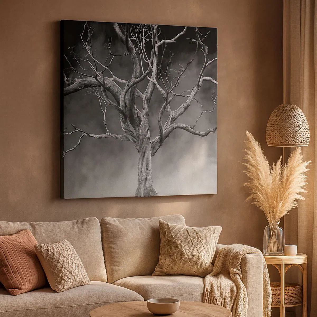 Impression sur toile - Image sur toile - Primordial et sacré - 30x30 cm