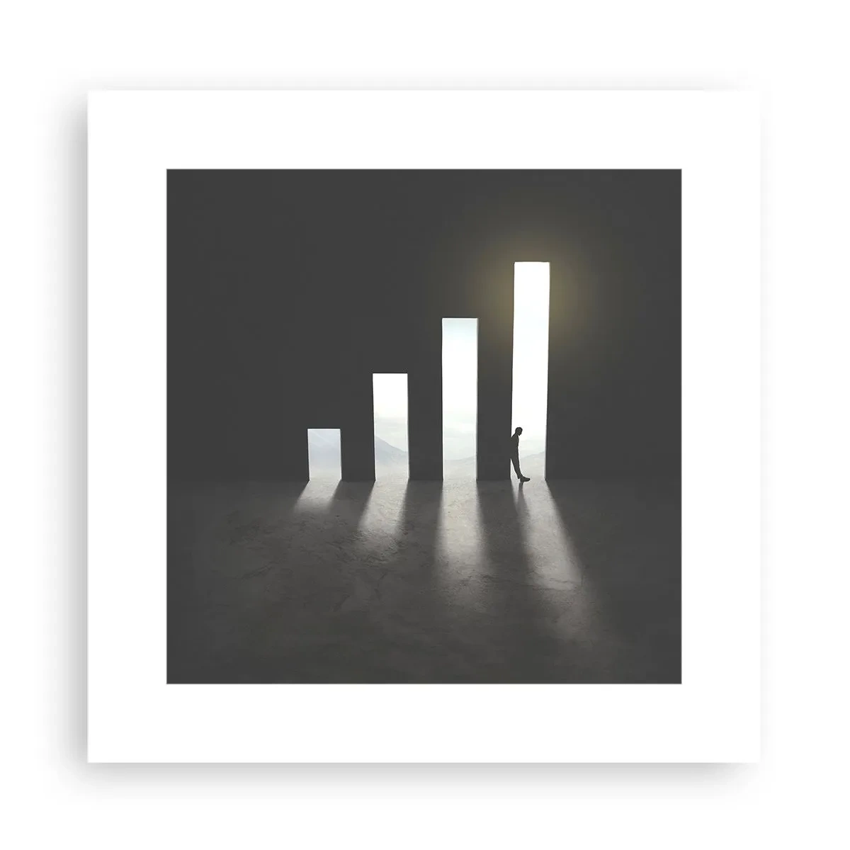 Affiche - Poster - Succès – impression - 30x30 cm